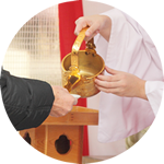 お神酒振る舞い