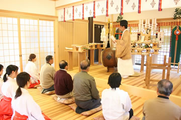 熊野神社 初詣 祈祷