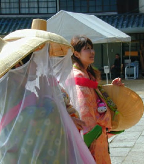 第21回 瀬戸内倉敷ツーデーマーチ 物詣姿で参加。