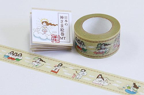日本の神様絵巻マスキングテープ